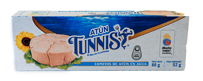 Atún Lomitos en Agua Caja